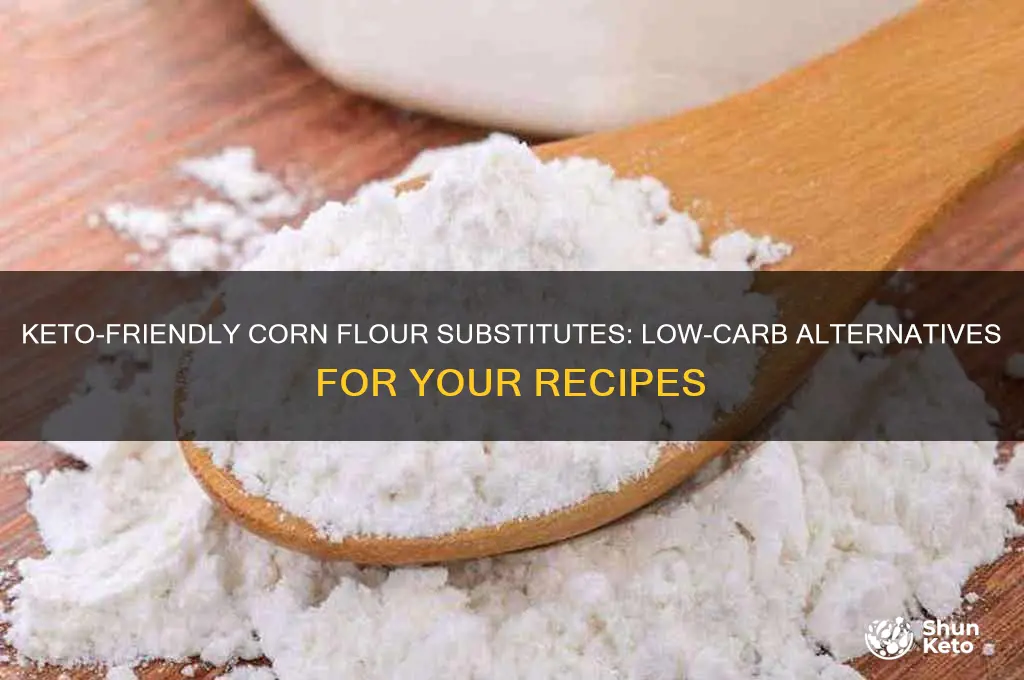 what can you substitute corn flour keto