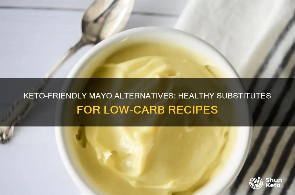 what can you substitute for mayo in keto recipes