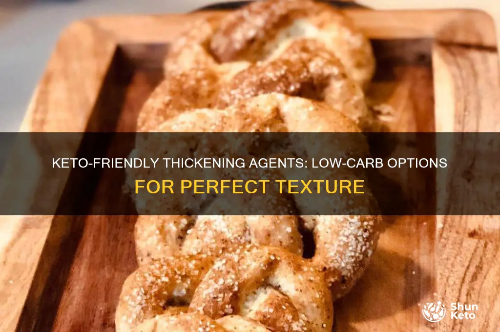 what can you use as a thickening agent on keto