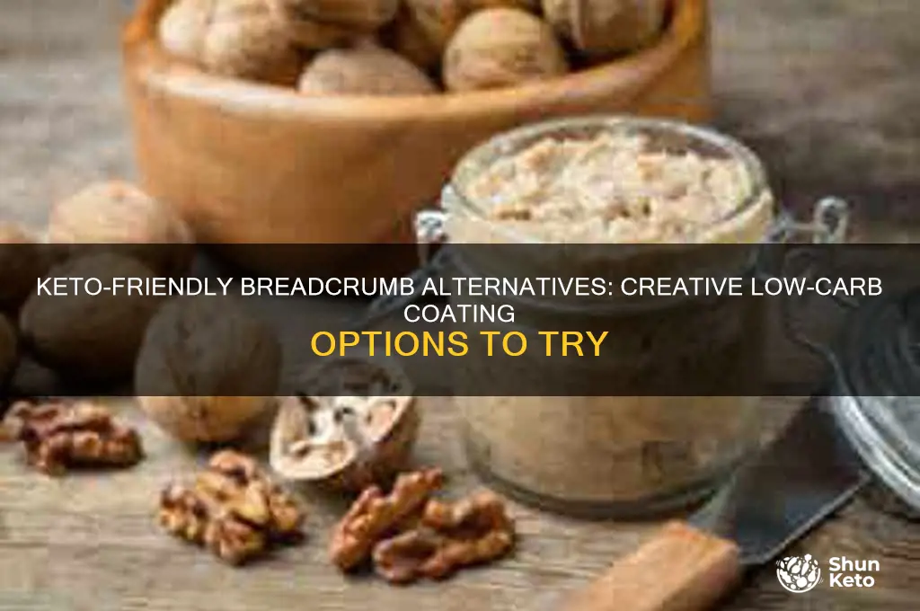 what can you use instead of breadcrumbs for keto