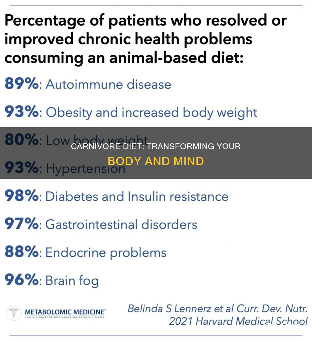 what carnivore diet does to your body