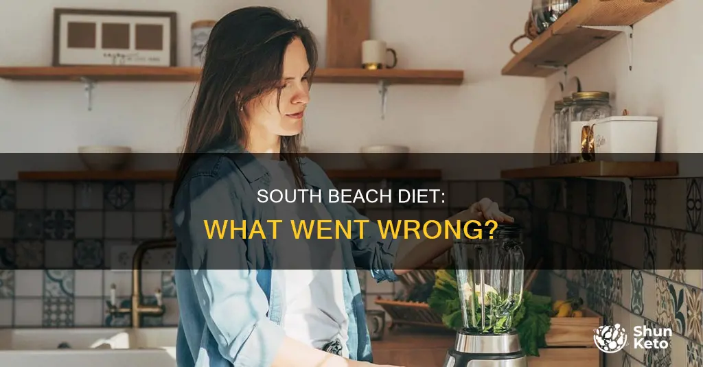 what causes a failure in the south beach diet
