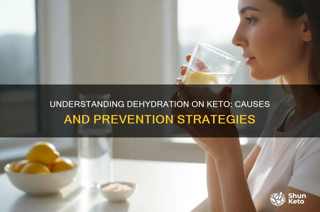 what causes dehyfration on keto diet