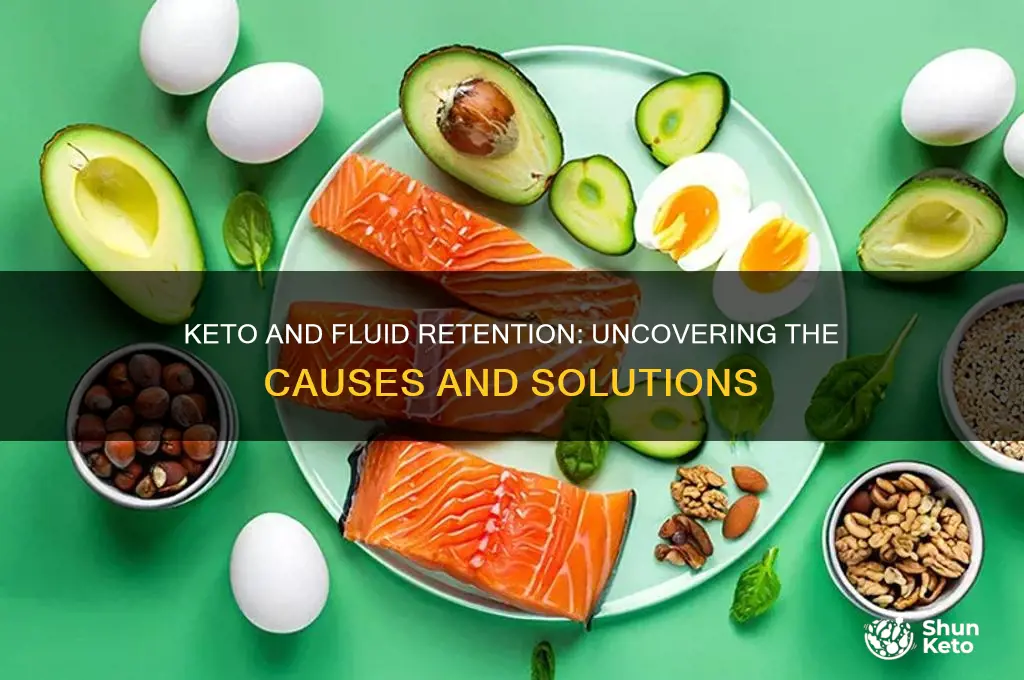 what causes fluid retention on keto diet