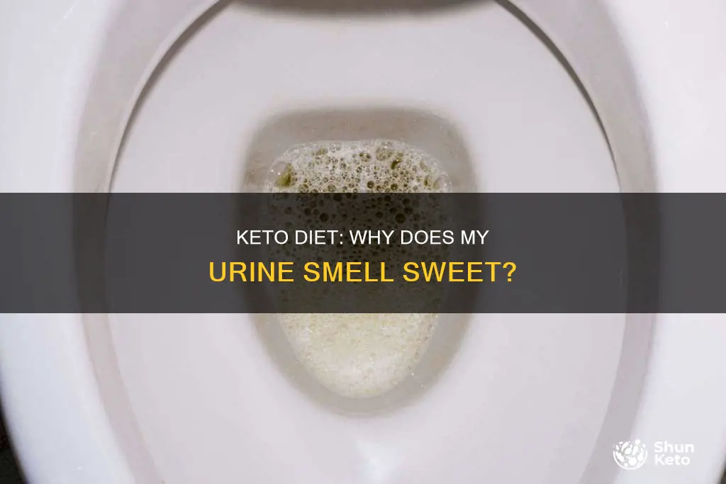 what causes fruity smell on keto urine