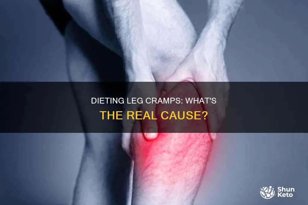 what causes leg cramps while dieting