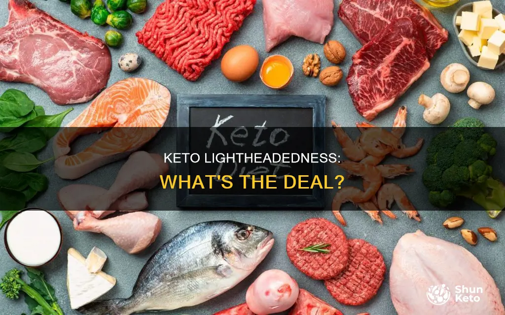 what causes lightheadedness when standing up since starting keto