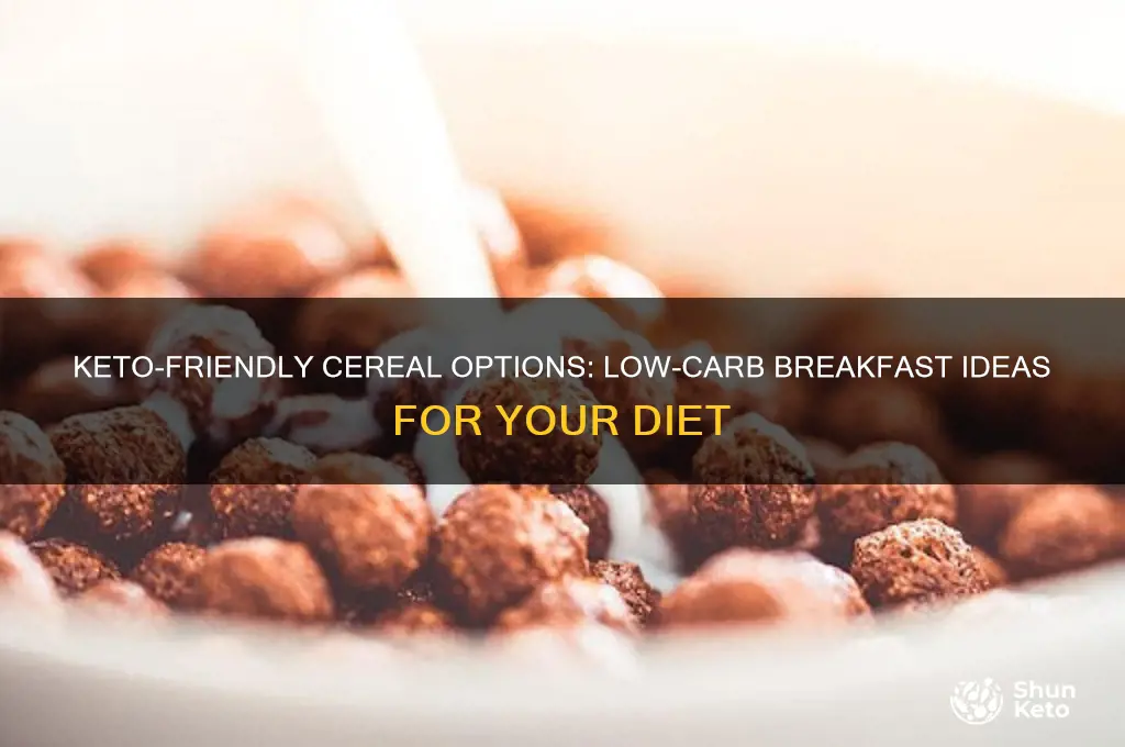 what ceral can i eat on keto diet