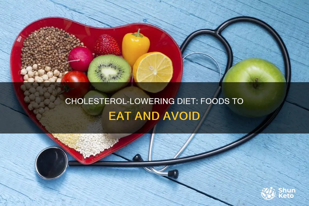 what change in the diet will aid in lowering cholesterol