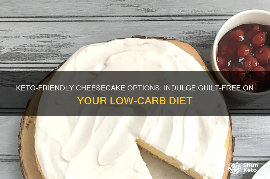 what cheese cake can i eat on a keto diet