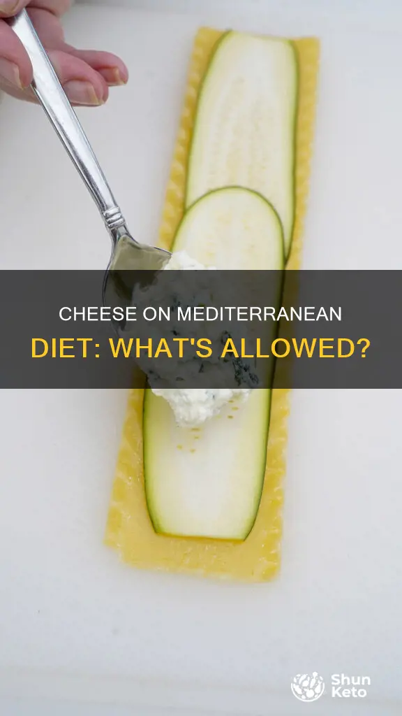 what cheese is ok on mediterranean diet