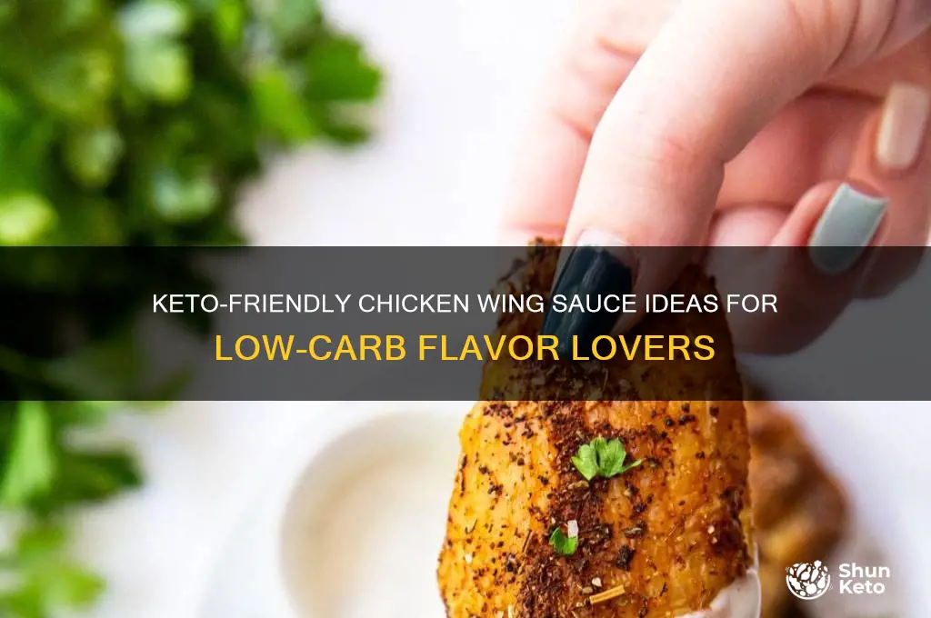 what chicken wing sauce on keto diet