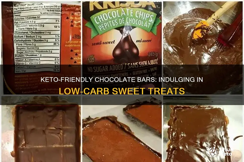 what chocolate bar cn i eat for keto