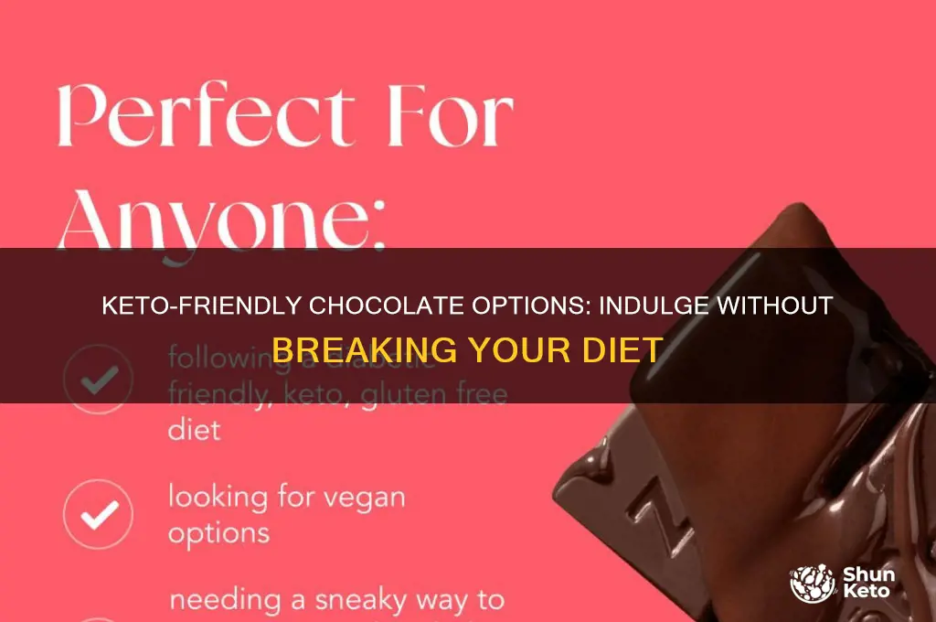 what chocolate can i eat on a keto diet