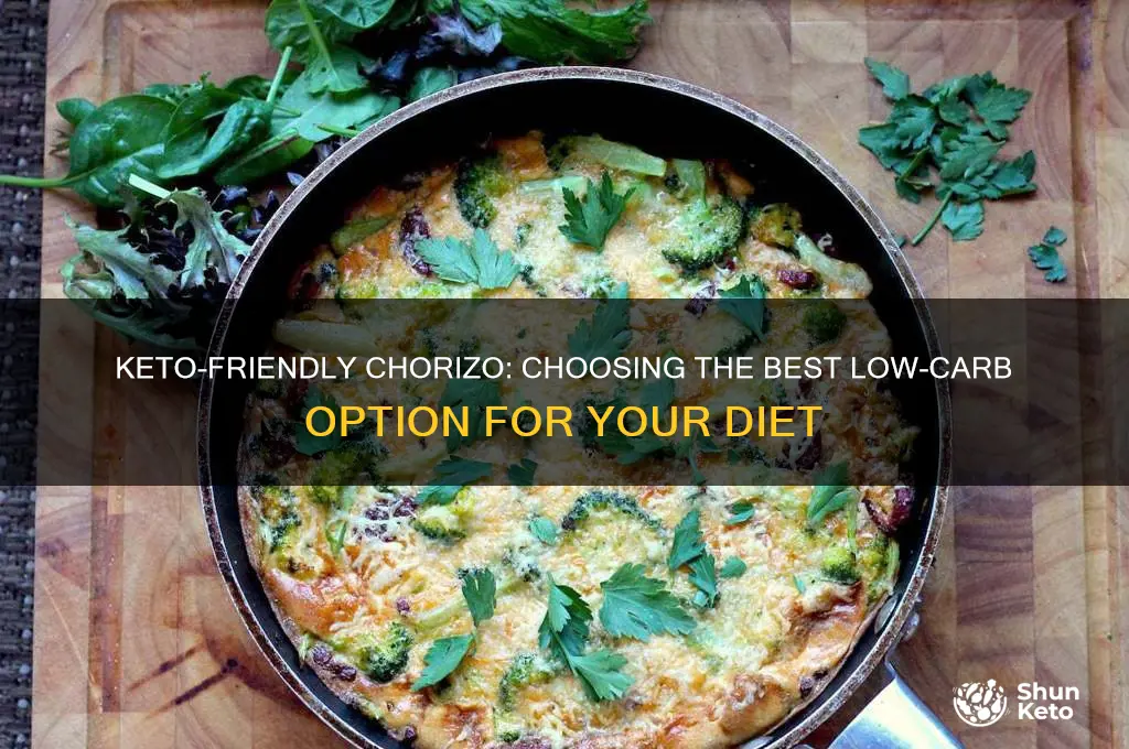 what chorizo is better for keto diet