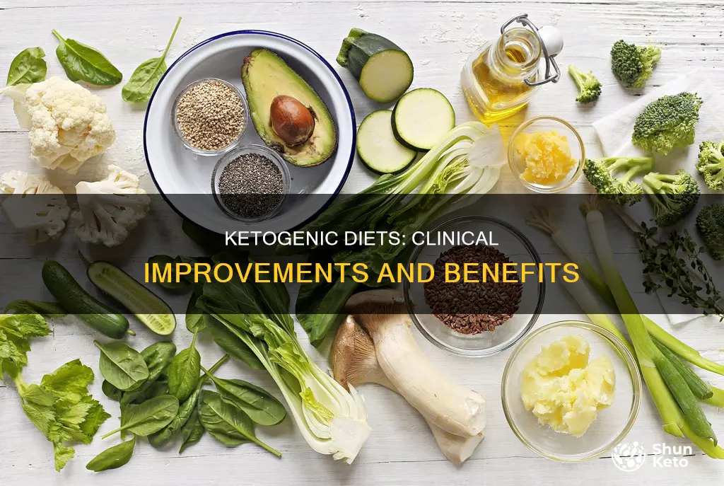 what clinical improvements have ketogenic diets shown