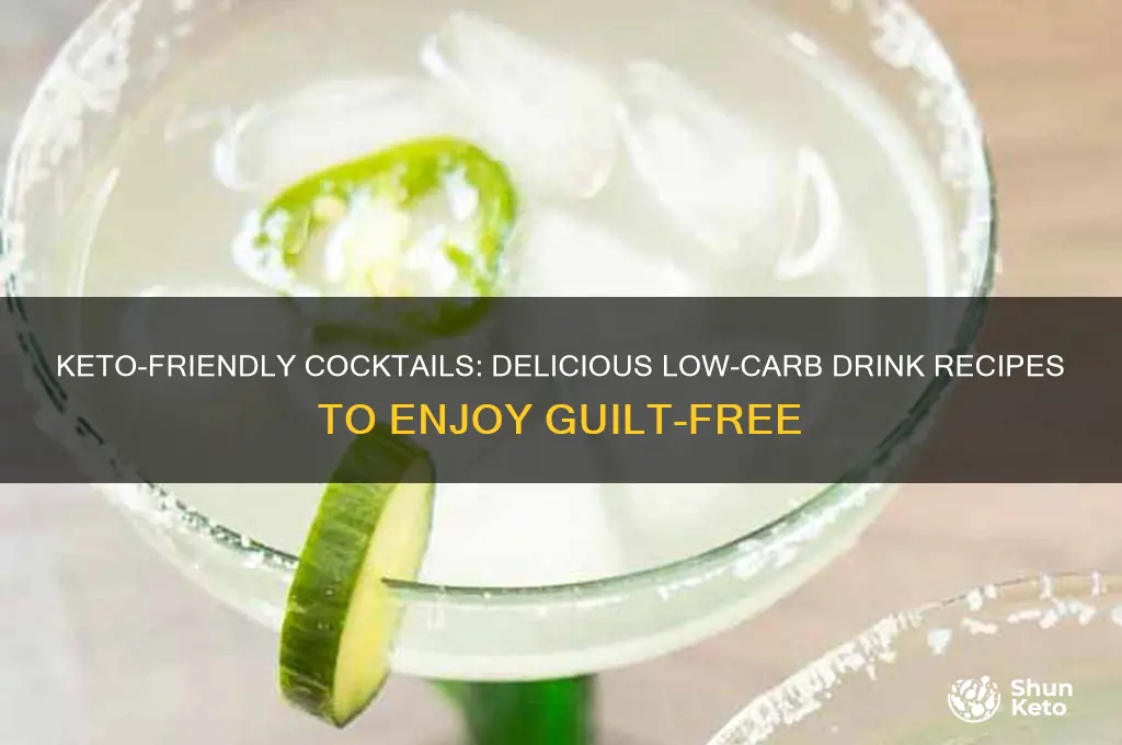 what cocktails can i have on keto