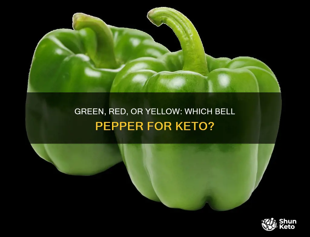 what color bell pepper is best for keto