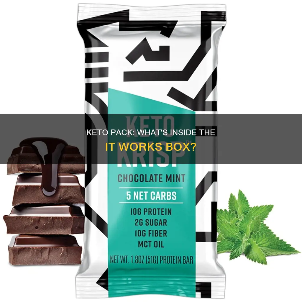 what comes in the it works keto pack