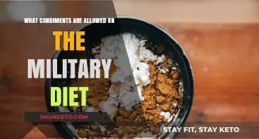 Condiments Allowed: Military Diet Explained