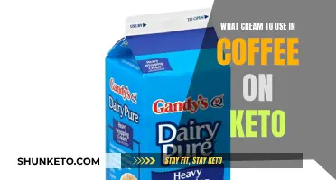 Keto Coffee Cream: Best Dairy Options