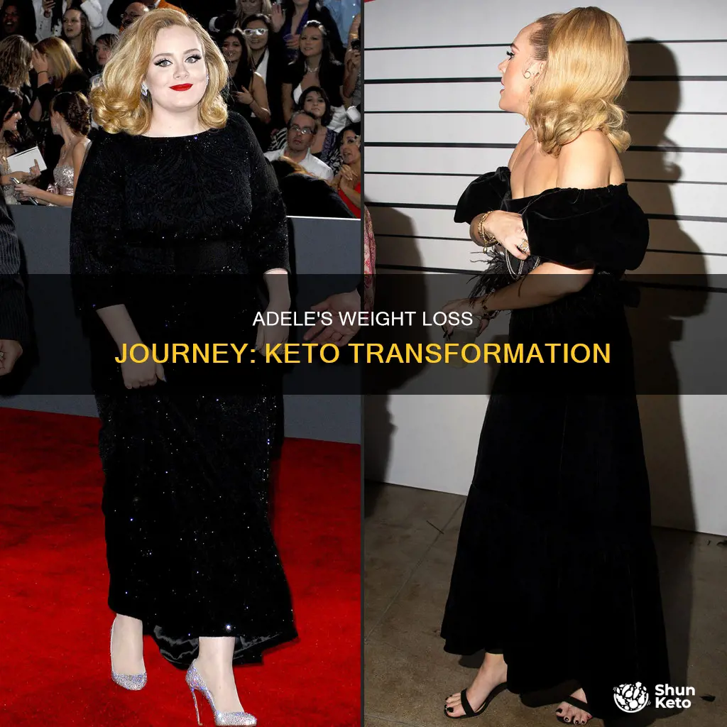 what did adele do to lose weight keto