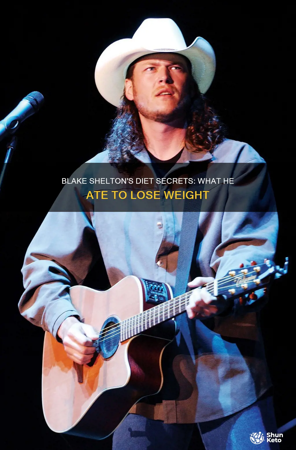 what did blake shelton use for diet