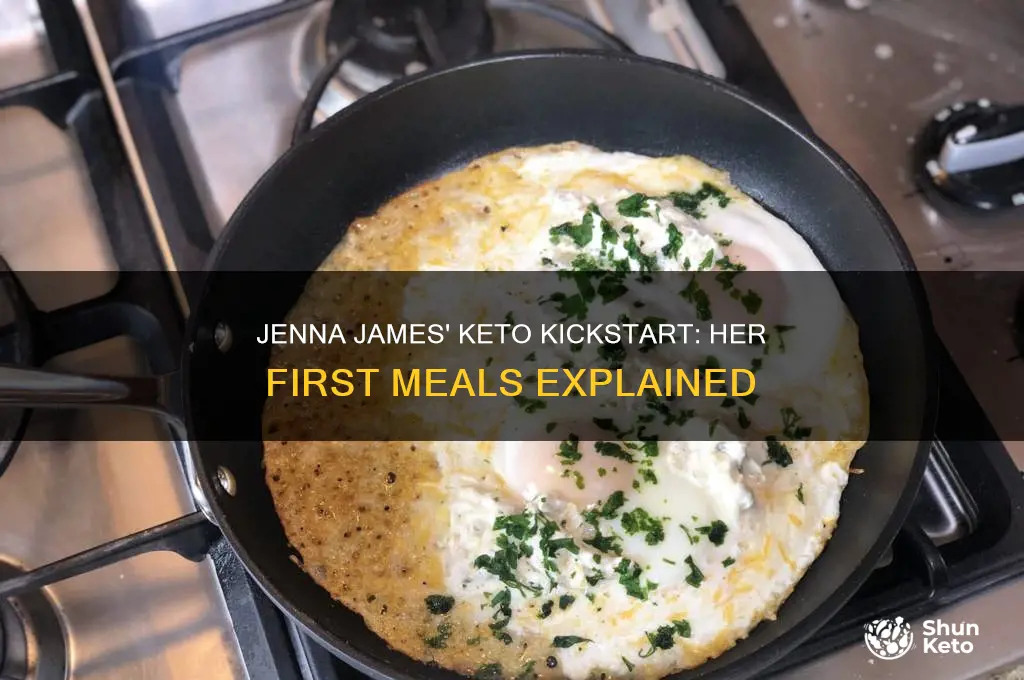 what did jenna james eat to begin her keto diet