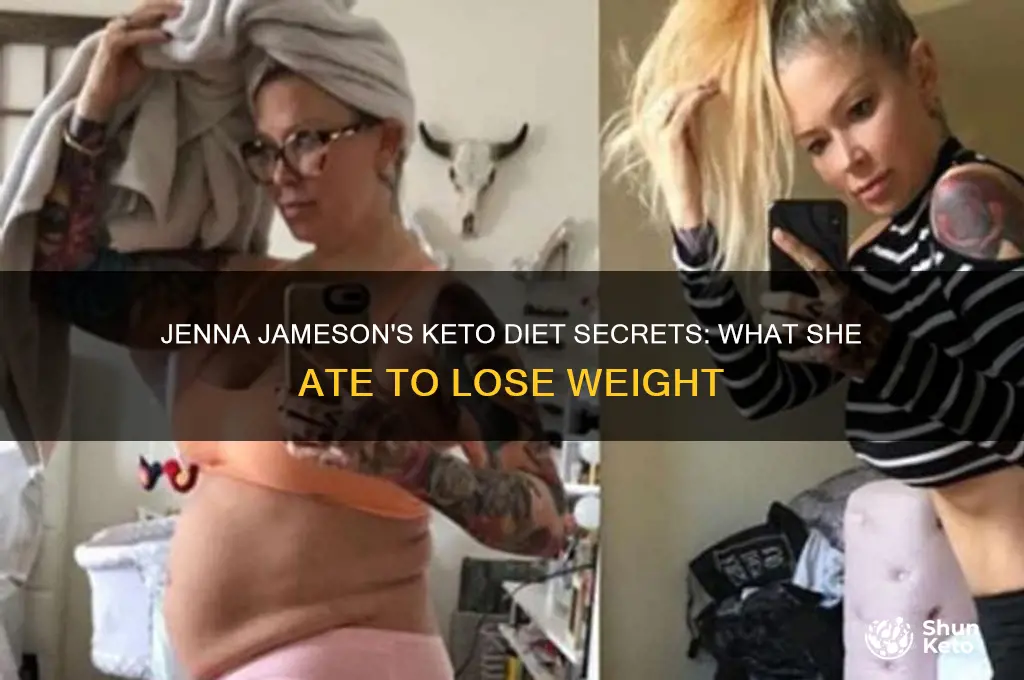 what did jenna jameson eat on keto diet