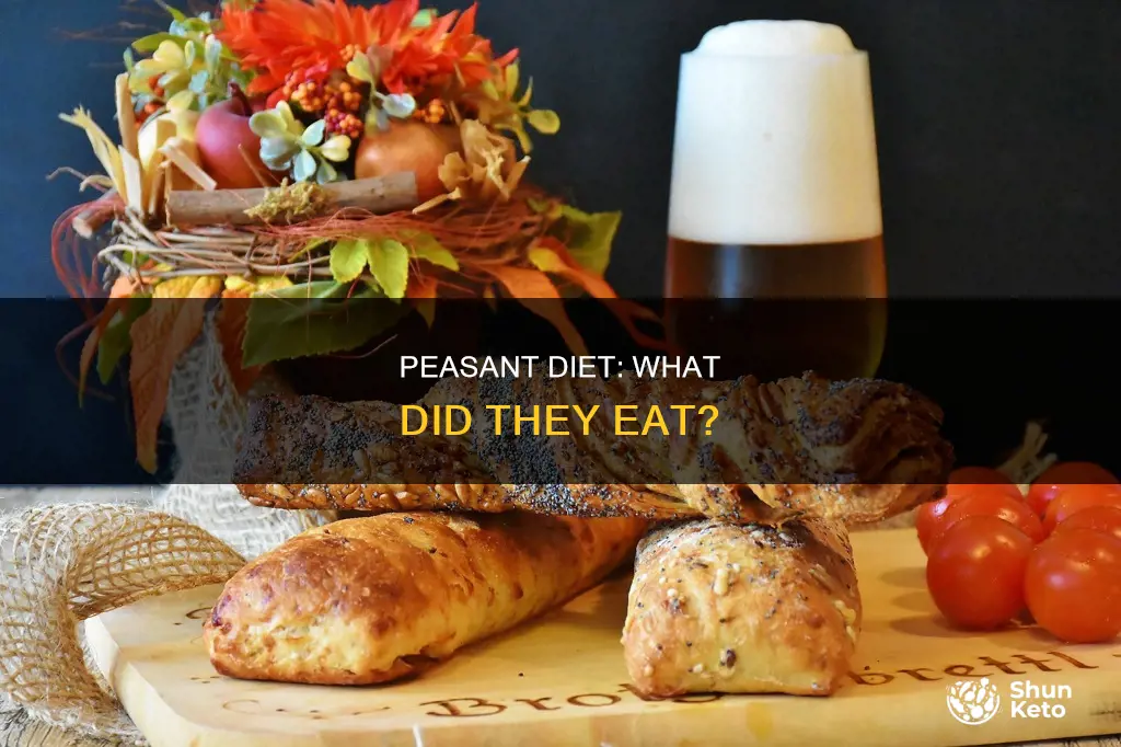 what did the peasant diet consist of
