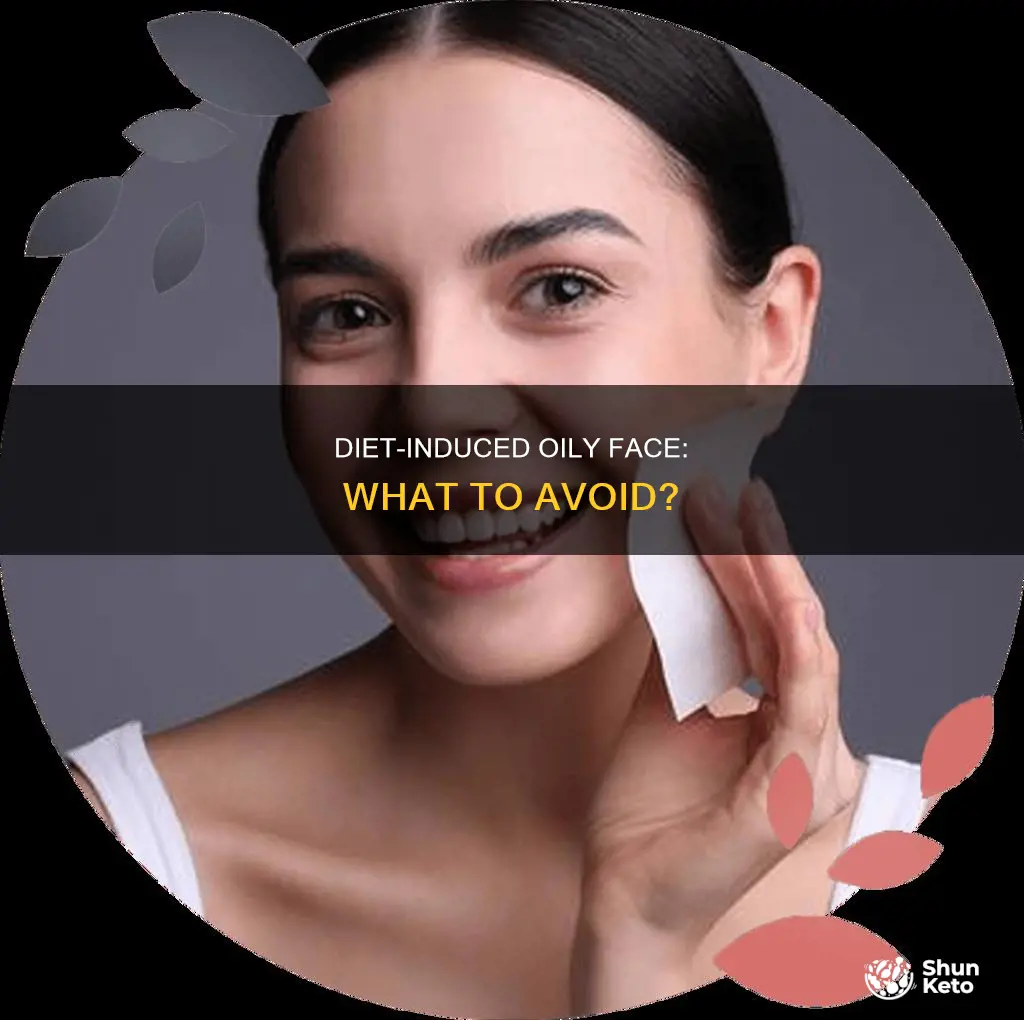 what diet causes oily face