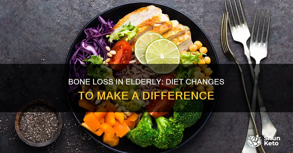 what diet changes for elderly with bone loss