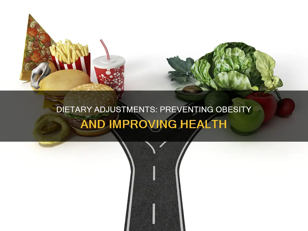 what diet changes help prevent obesity