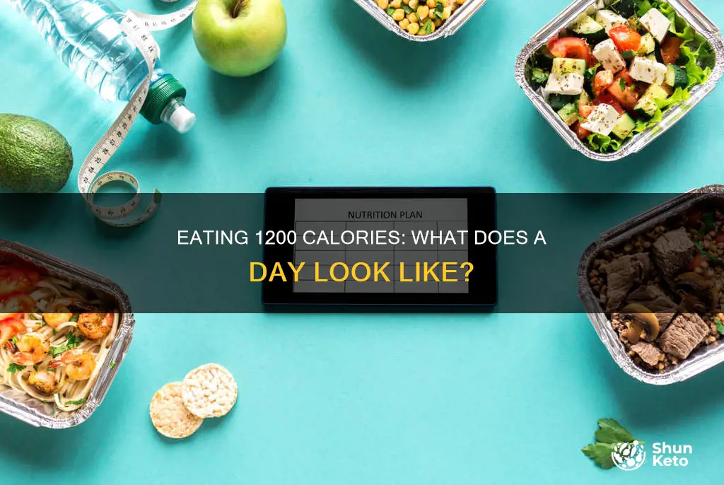 what diet consistent of 1200 calories