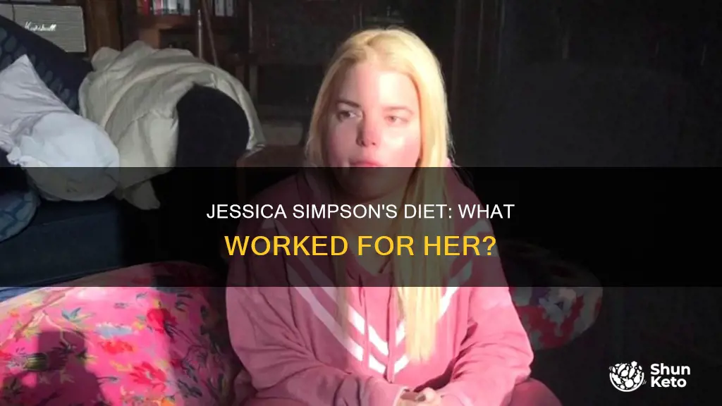 what diet did jessica simpson use