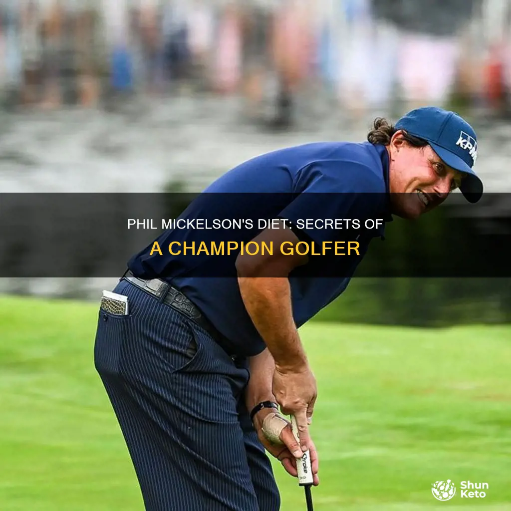 what diet did phil mickelson go on