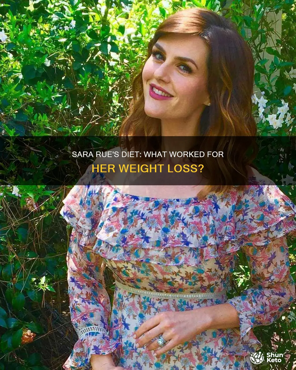 what diet did sara rue go on