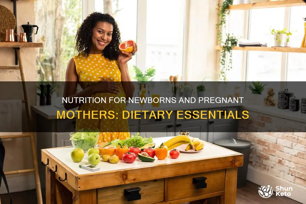 what diet do new borns and pregnant mothers need