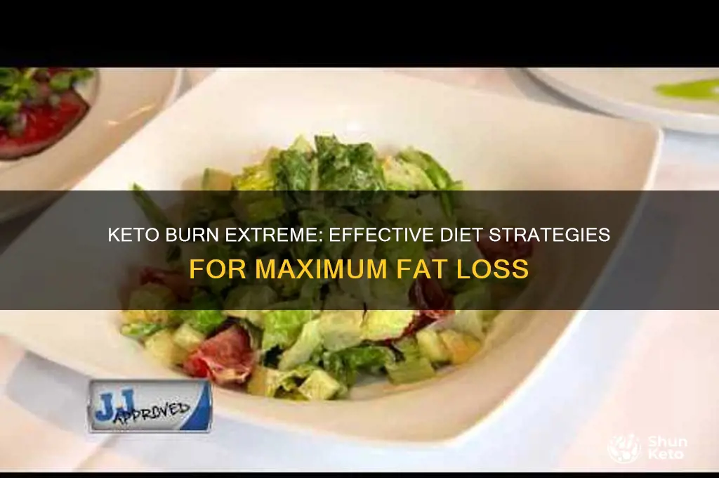 what diet do you follow with keto burn extreme