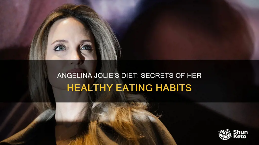 what diet does angelina jolie follow