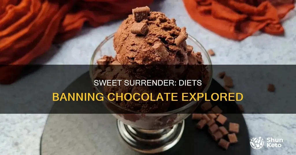 what diet does not allow chocolate