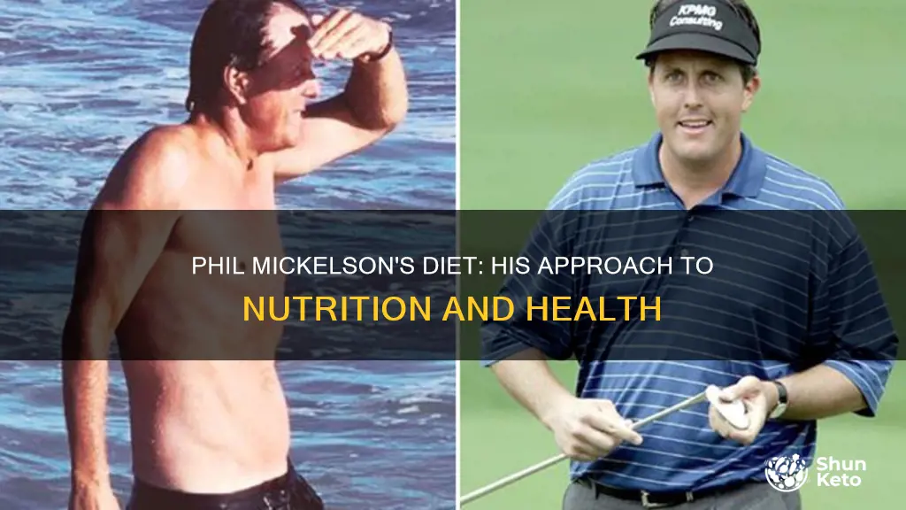 what diet does phil mickelson follow