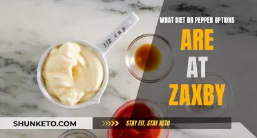 Dr Pepper Diet Options at Zaxby's