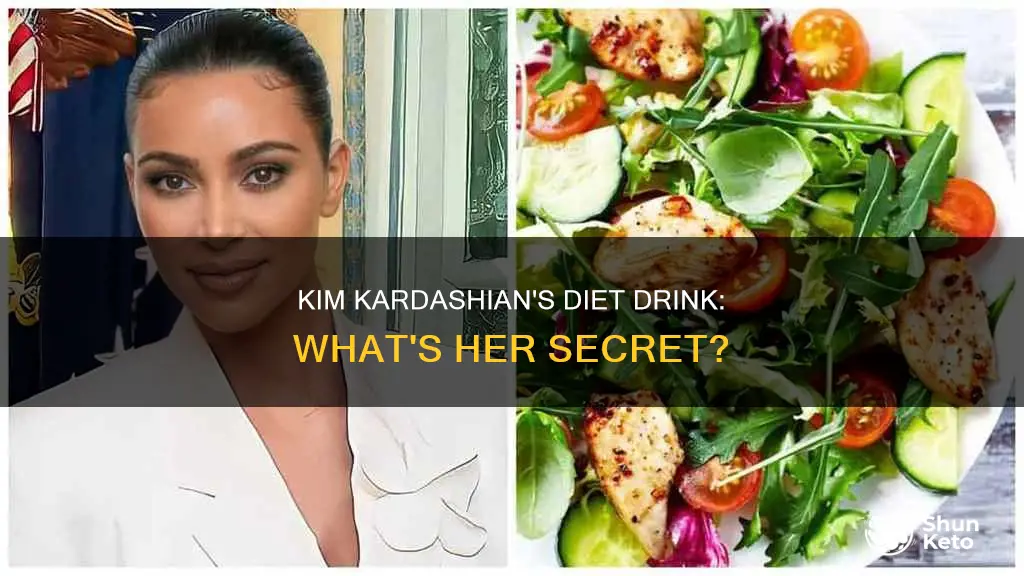 what diet drink does kim kardashian use