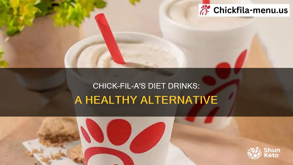 what diet drinks does chick fil a have