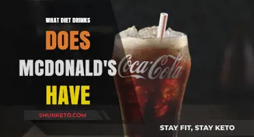 McDonald's Diet Drinks: A Healthy Option?