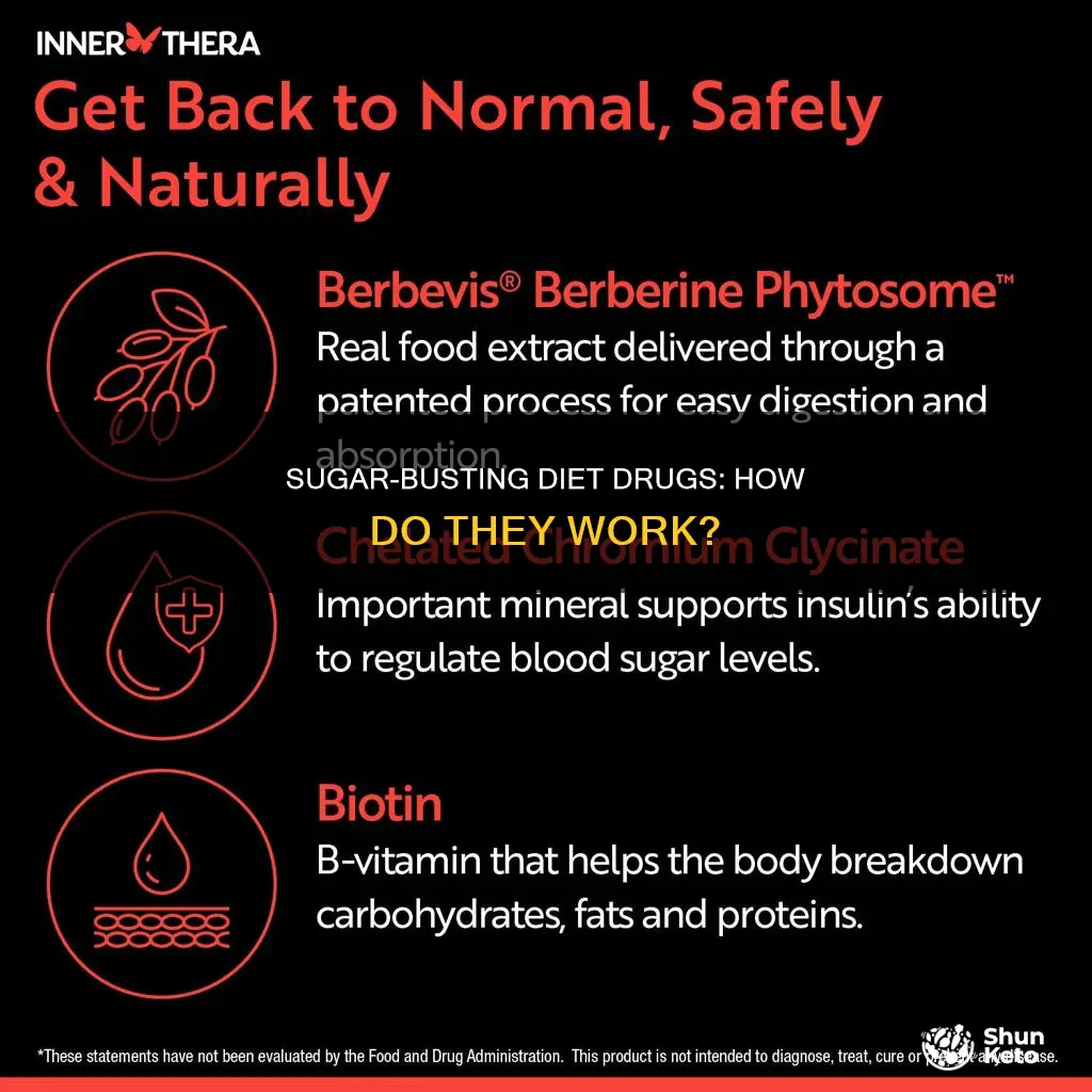 what diet drug breaks down sugar