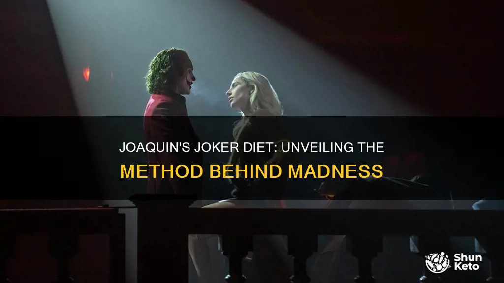 what diet fid joaquin use for joker
