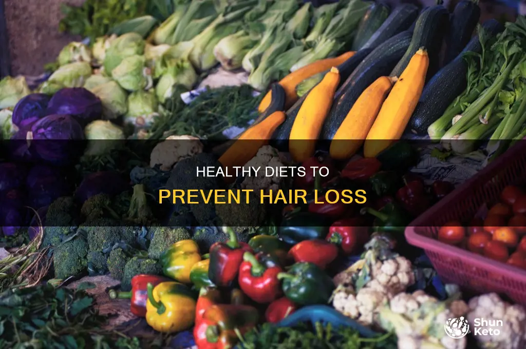 what diet helps hair loss