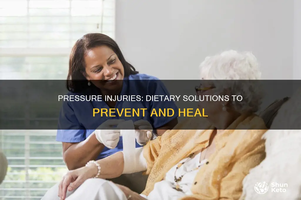 what diet helps reduce pressure injuriea